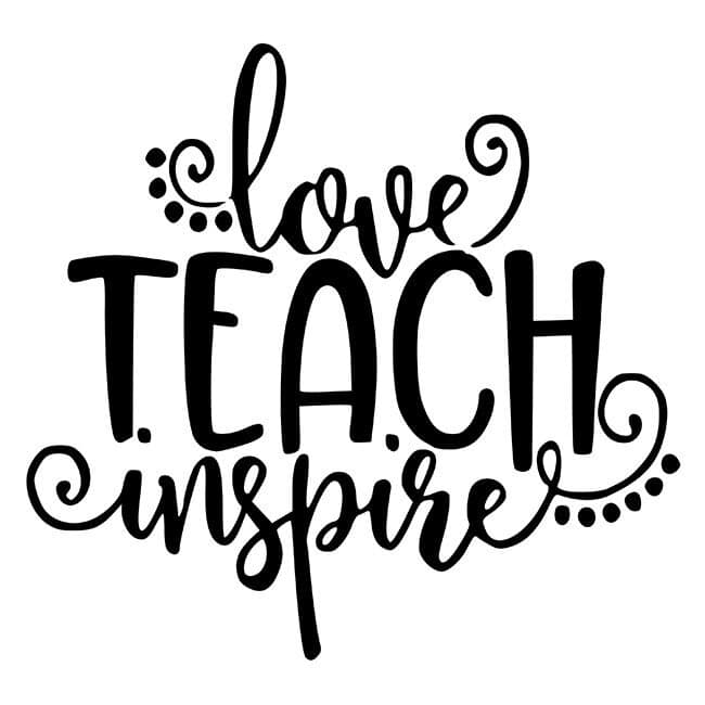 Free Free 313 Teach Love Inspire Svg SVG PNG EPS DXF File