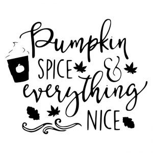 Pumpkin and spice and everything nice