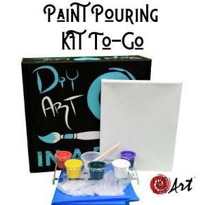 Paint Pouring Kit to go