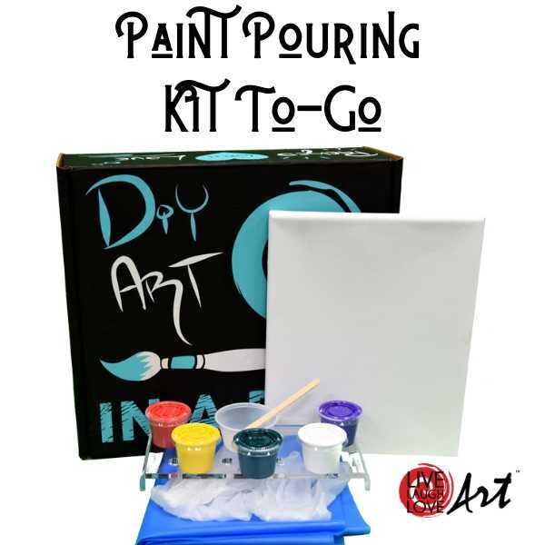 Pour Painting Take-Home Kit – The Art Garage