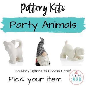 Party Animal Pottery painting Kit