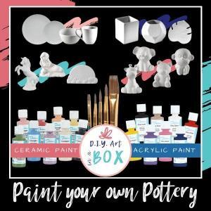 Paint your own Pottery